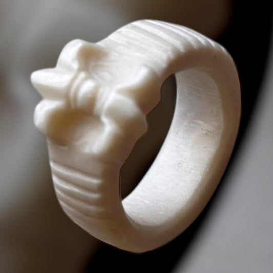 Gothic bone ring, 13th-15th century, based on a find from Kraljevo in Serbia