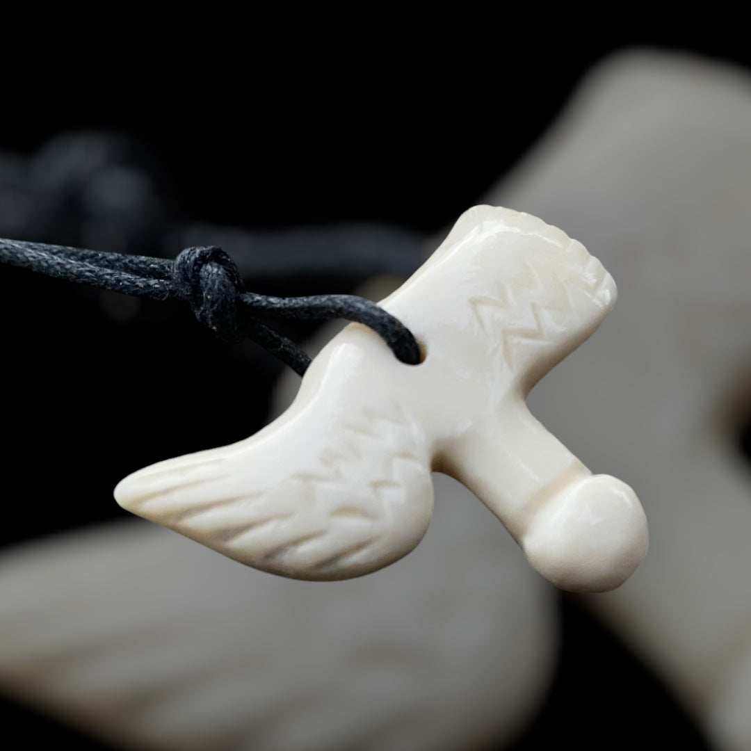 Römischer Phallus-Anhänger aus Knochen (1. Jahrhundert, Glückssymbol)